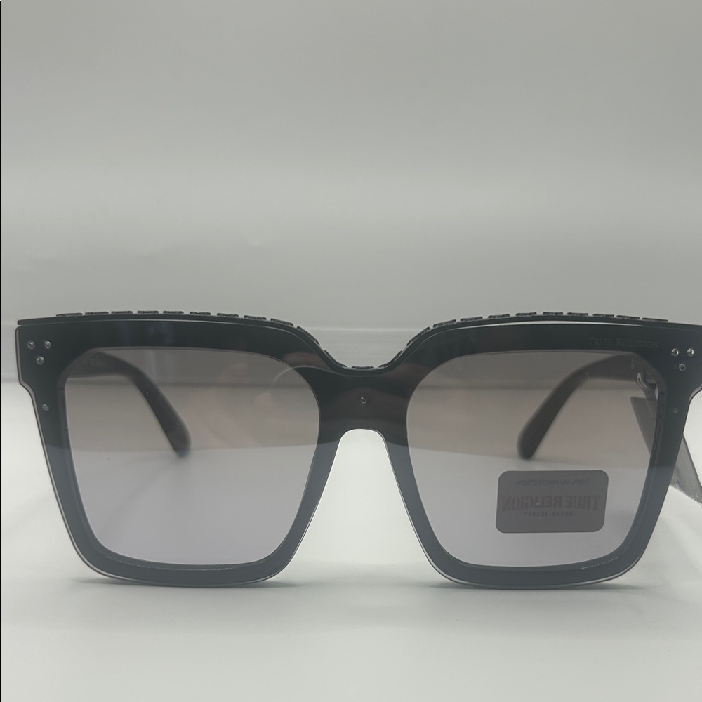 True Religion Horseshoe Oversized Square Sunglasses